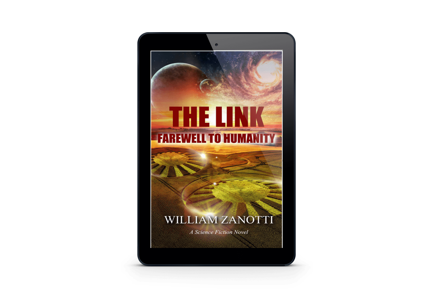 The Link: Farewell to Humanity cover and link to sales page.