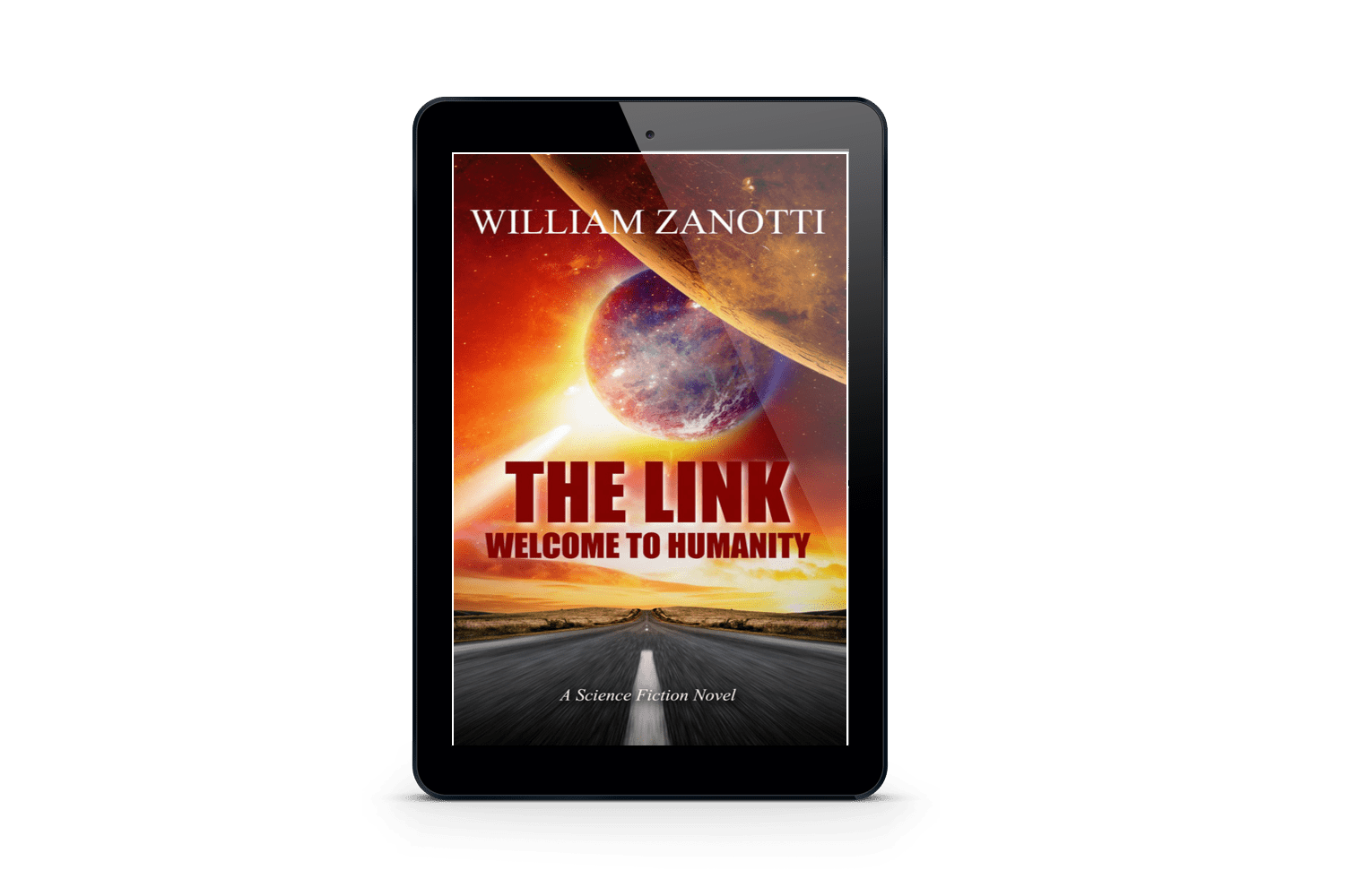 The Link: Welcome to Humanity cover and link to sales page.